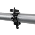 ProX Aluminum Slim M10 O-Clamp with big wing knob, side profile view showing clamp mechanism