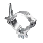 ProX aluminum slim M10 O-clamp truss connector with 165 lbs capacity for 2 inch tube
