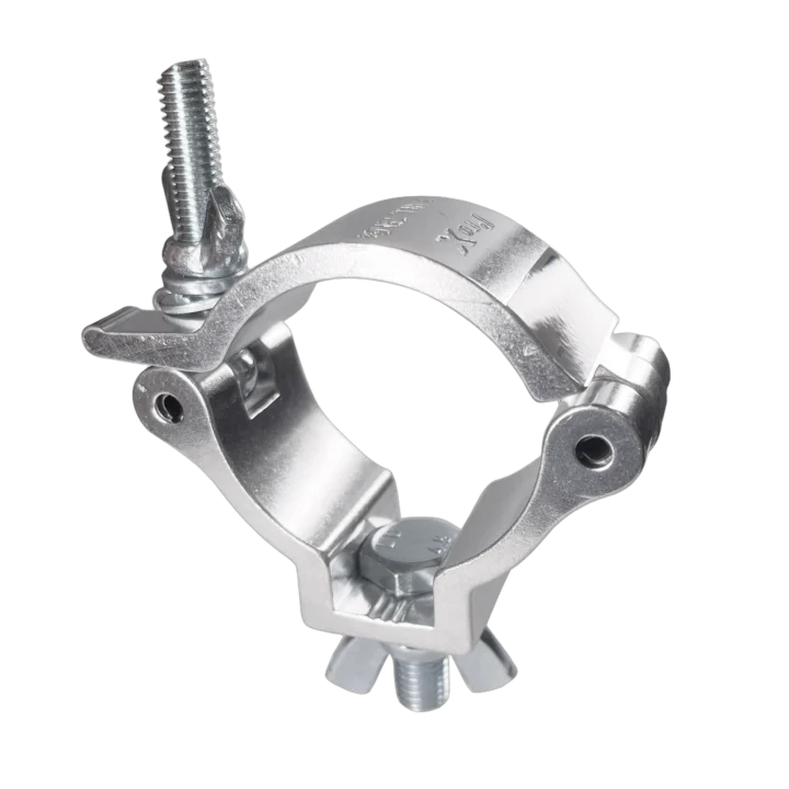ProX aluminum slim M10 O-clamp truss connector with 165 lbs capacity for 2 inch tube