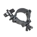 ProX aluminum slim M10 O-clamp with big wing knob for 2 inch truss tube, black finish