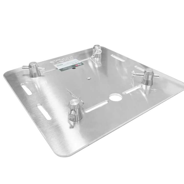 ProX 16 inch aluminum 6mm truss base plate with connectors for F34 F32 F31 conical square truss systems