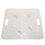 ProX 24 inch aluminum 6mm truss base plate with connectors for F34 F32 F31 conical square truss systems