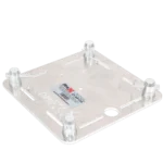 ProX aluminum truss top plate with 6mm construction and 1 3/8 inch speaker stud mount connector detail