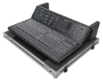 ProX ATA-300 flight case designed for Midas M32 digital mixer, showing protective interior padding and hardware details