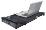 ProX ATA flight case for Pioneer DDJ-FLX4 DJ controller with laptop shelf dimensional specifications diagram