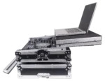 ProX ATA flight road case for Pioneer DDJ-FLX4 DJ controller, side profile showing case depth and handle