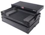 ProX ATA flight case for Pioneer DDJ-REV1 DJ controller with laptop shelf dimensional diagram specifications