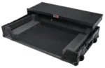 ProX ATA style case laptop shelf compartment with secure mounting hardware and protective padding