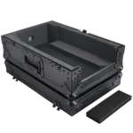 ProX ATA flight case for Pioneer DJM-S7 DJ mixer showing reinforced side panel and handle