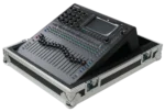 ProX ATA flight case for Allen & Heath QU5 digital audio mixer console, front view