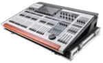 ProX ATA flight case for Behringer WING digital audio mixer with doghouse compartment and caster wheels