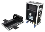 ProX ATA flight case for Behringer WING compact digital audio mixer with doghouse compartment and caster wheels