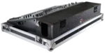 ProX ATA flight case for Behringer X32 digital mixer with doghouse compartment and caster wheels