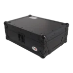 ProX black ATA flight case for Pioneer CDJ-3000X DJ media player showing dimensional measurements and specifications