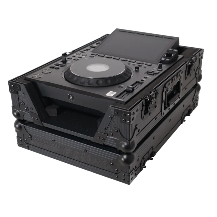 ProX black ATA flight case for Pioneer CDJ-3000X DJ media player with heavy-duty protective latch detail