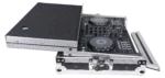 ProX ATA flight case for Pioneer DDJ-FLX4 DJ controller with laptop shelf dimensional specifications diagram