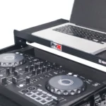 ProX ATA flight case for Pioneer DDJ-FLX4 DJ controller with laptop shelf dimensional specifications diagram