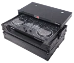 ProX ATA flight case for Pioneer DDJ-REV1 DJ controller with laptop shelf dimensional diagram