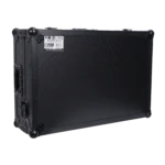 ProX ATA flight case for Denon SC Live 2 controller showing rear panel connections and cable management