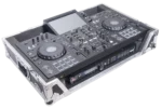 ProX ATA flight case for Pioneer DDJ-REV5 XDJ-RX3 DJ controller showing 1U rack space and hardware detail