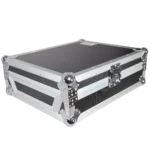 ProX ATA style flight case for Pioneer DJM-A9 DJM V10 mixer with dimensional specifications and measurements