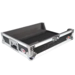ProX ATA style flight case for Pioneer DJM-A9 DJM-V10 mixer with dimensional specifications diagram