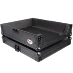ProX ATA style flight case for Pioneer DJM-A9 DJM V10 DJ mixer with dimensional specifications diagram