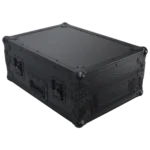 ProX ATA flight case with sliding laptop shelf dimensional specifications and measurements diagram