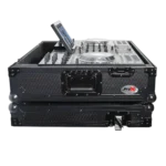ProX ATA flight case for Pioneer PRIME 4 MK2 DJ controller showing heavy-duty latch mechanism and hardware detail