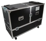 ProX ATA flight case rear panel with handles and protective latches for LD Systems Maui 44G2 speakers