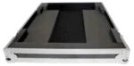 ProX ATA flight case for Midas 32R digital audio mixer showing protective latch and hardware detail