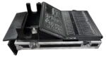 ProX ATA flight case for Midas M32R digital mixer with doghouse compartment and caster wheels