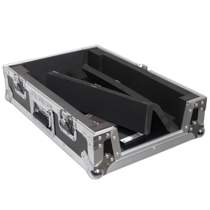 ProX ATA flight case protecting Pioneer DJM S11 mixer in professional DJ setup environment