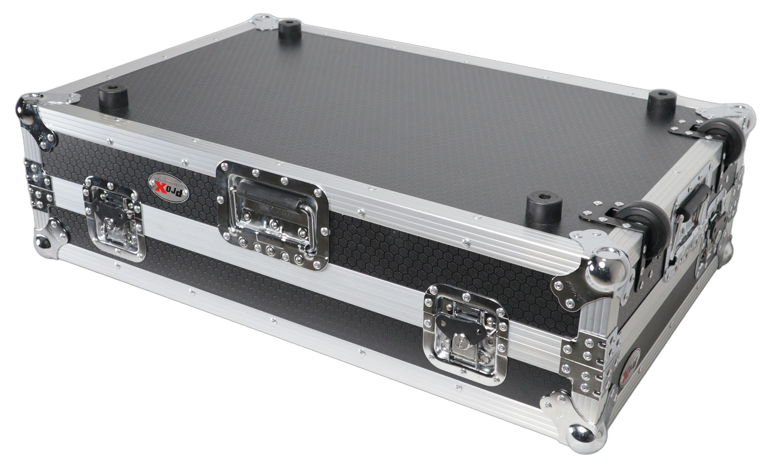 ProX ATA Flight Case Pioneer DDJ-REV5 XDJ-RX3 Dimensional Diagram ProX ATA flight case for Pioneer DDJ-REV5 XDJ-RX3 DJ controller with dimensional specifications and measurements