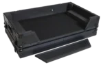 ProX ATA flight case for Pioneer XDJ-AZ DJ controller with 1U rack space and wheels, black