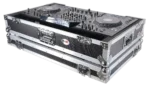ProX ATA flight case for Pioneer XDJ-XZ DJ controller with 1U rack space and wheels