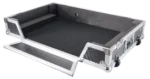 ProX ATA flight case for Pioneer XDJ-XZ DJ controller with wheels and 1U rack space