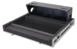 ProX ATA flight case for Allen & Heath QU6 digital mixer with dimensional specifications and doghouse compartment layout
