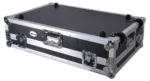 ProX ATA flight case for RANE Four DJ controller showing dimensional measurements and specifications
