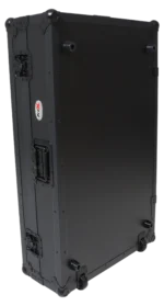 ProX ATA flight case for Pioneer XDJ-AZ DJ controller showing rear panel connections and cable management