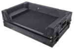 ProX ATA flight case with Pioneer XDJ-RX3 DDJ-REV5 DJ controller mounted in rack configuration with wheels