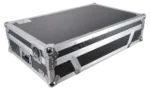 ProX ATA flight case for Pioneer XDJ-XZ DJ controller showing dimensions and specifications with wheels and rack space