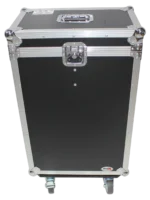 ProX ATA flight case for Yamaha QL1 mixer showing doghouse compartment detail and protective construction