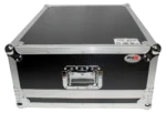 ProX ATA flight case protecting Midas M32R digital audio mixer in professional studio setup