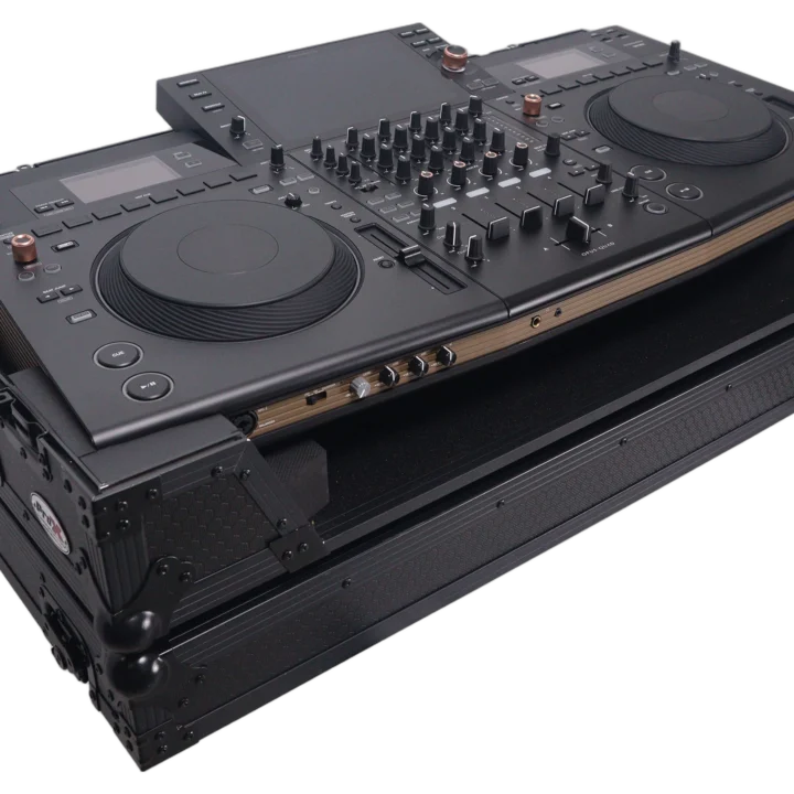 ProX ATA flight case for Pioneer Opus Quad DJ controller showing hardware detail and construction