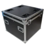 ProX ATA utility flight case heavy-duty caster wheel and locking mechanism close-up detail