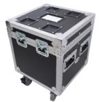 ProX ATA utility flight case with four-inch casters, heavy-duty storage road case for equipment transport