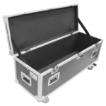 ProX ATA utility flight case with heavy-duty casters, 47.5 x 16 x 16 inch exterior dimensions