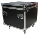 ProX ATA utility flight case with heavy-duty casters and reinforced corners, secondary angle view