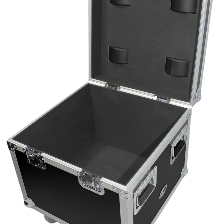 ProX ATA utility flight case with heavy-duty casters, 20x20x17 inches exterior dimensions